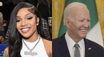 Yeah, Joe! Watch GloRilla Link Up With President Biden At The White House (Exclusive Video)