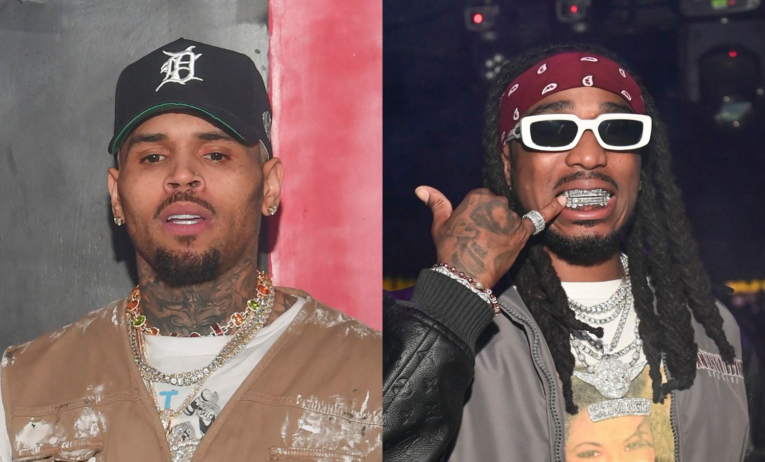 Chris Brown Disses Quavo New Song Weakest Link Rap Beef Saweetie