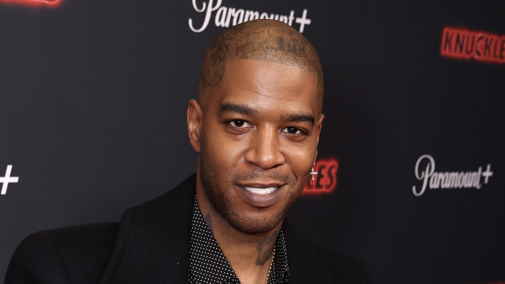 LONDON, ENGLAND - APRIL 16: Kid Cudi attends the global premiere of Paramount+ series "Knuckles" on April 16, 2024 in London, England. Knuckles will be streaming exclusively on Paramount+