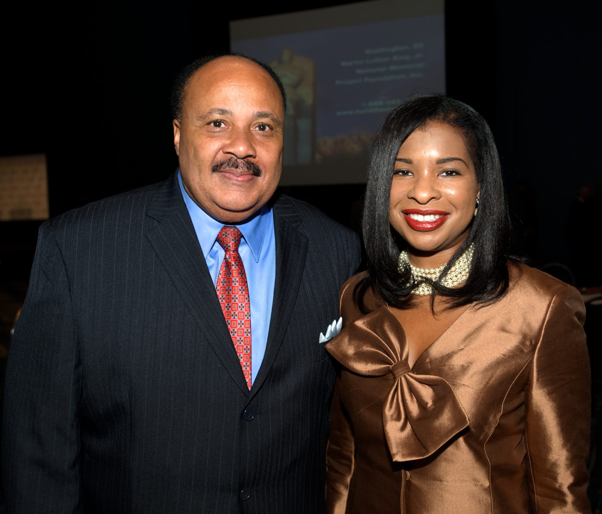 WASHINGTON, DC - SEPTEMBER 23: Martin Luther King III and his wife Andrea Waters King attend the Congressional Black Caucus Foundation's 41st annual legislative conference on September 23, 2011 in Washington, DC.