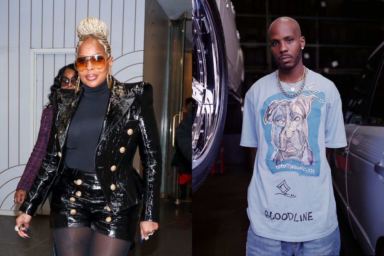 Mary J Blige & DMX Honored With Mural in Yonkers New York
