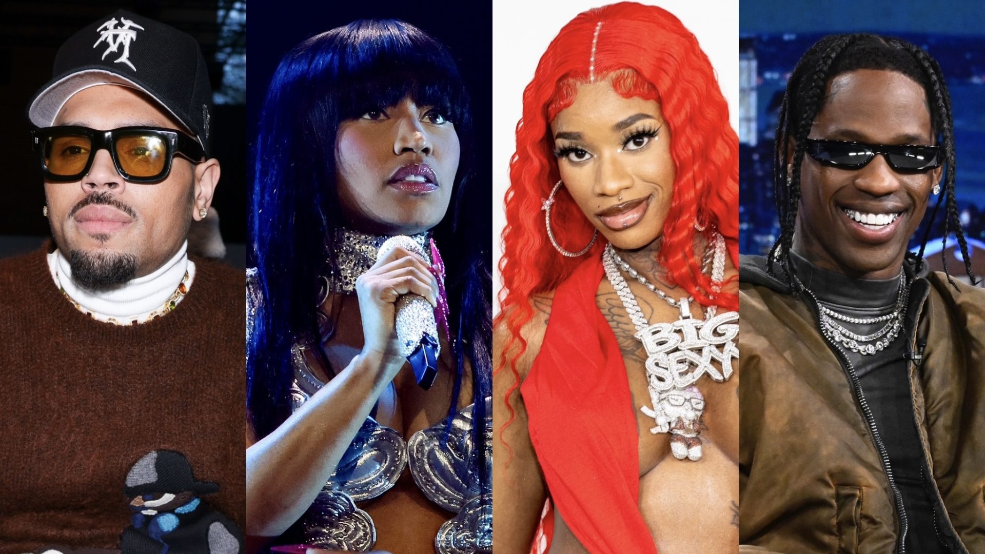 Okay! Chris Brown Goes Viral After Hoppin’ On Nicki Minaj’s ‘FTCU’ Remix With Sexyy Red & Travis Scott (LISTEN) thumbnail