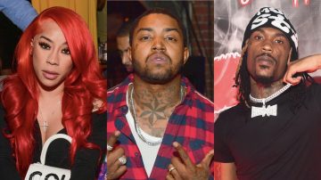 Oop! Keyshia Cole Shares Words For Scrappy After He Made Comments About Her Romance With Hunxho Being "Fake" (Video)