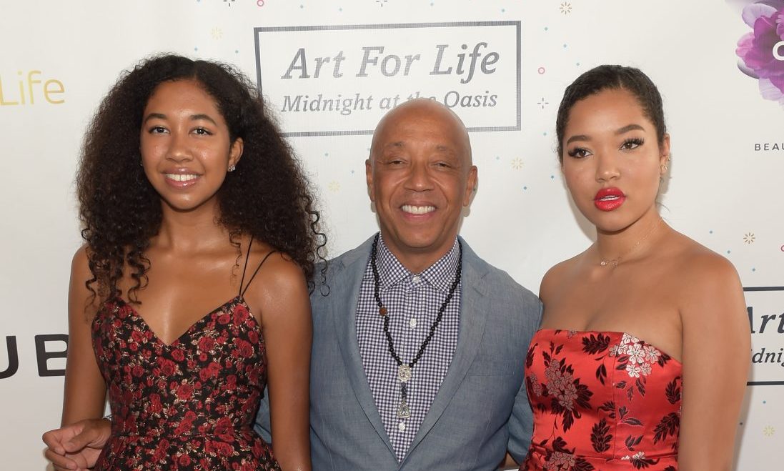 Russell Simmons Clarifies Contact Daughters Aoki Lee & Ming Lee 
