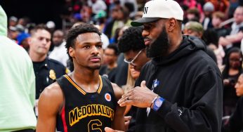 Lakers Are Reportedly “Open” To Drafting Bronny To Aid LeBron James’ Dream Of Playing Pro With His Son
