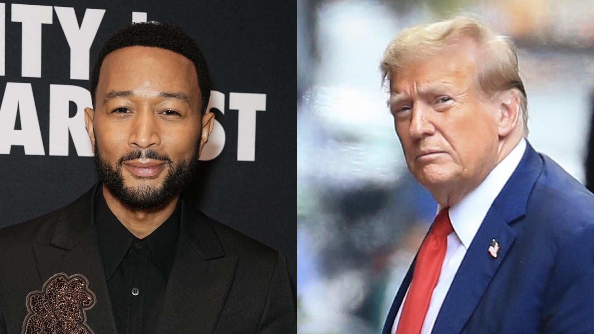Whew! Social Media Reacts After John Legend Shares His Thoughts On Donald Trump (WATCH) thumbnail