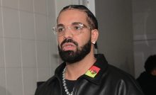 ATLANTA, GA - DECEMBER 9: Drake attends "Lil Baby & Friends Birthday Celebration Concert" at State Farm Arena on December 9, 2022 in Atlanta, Georgia.