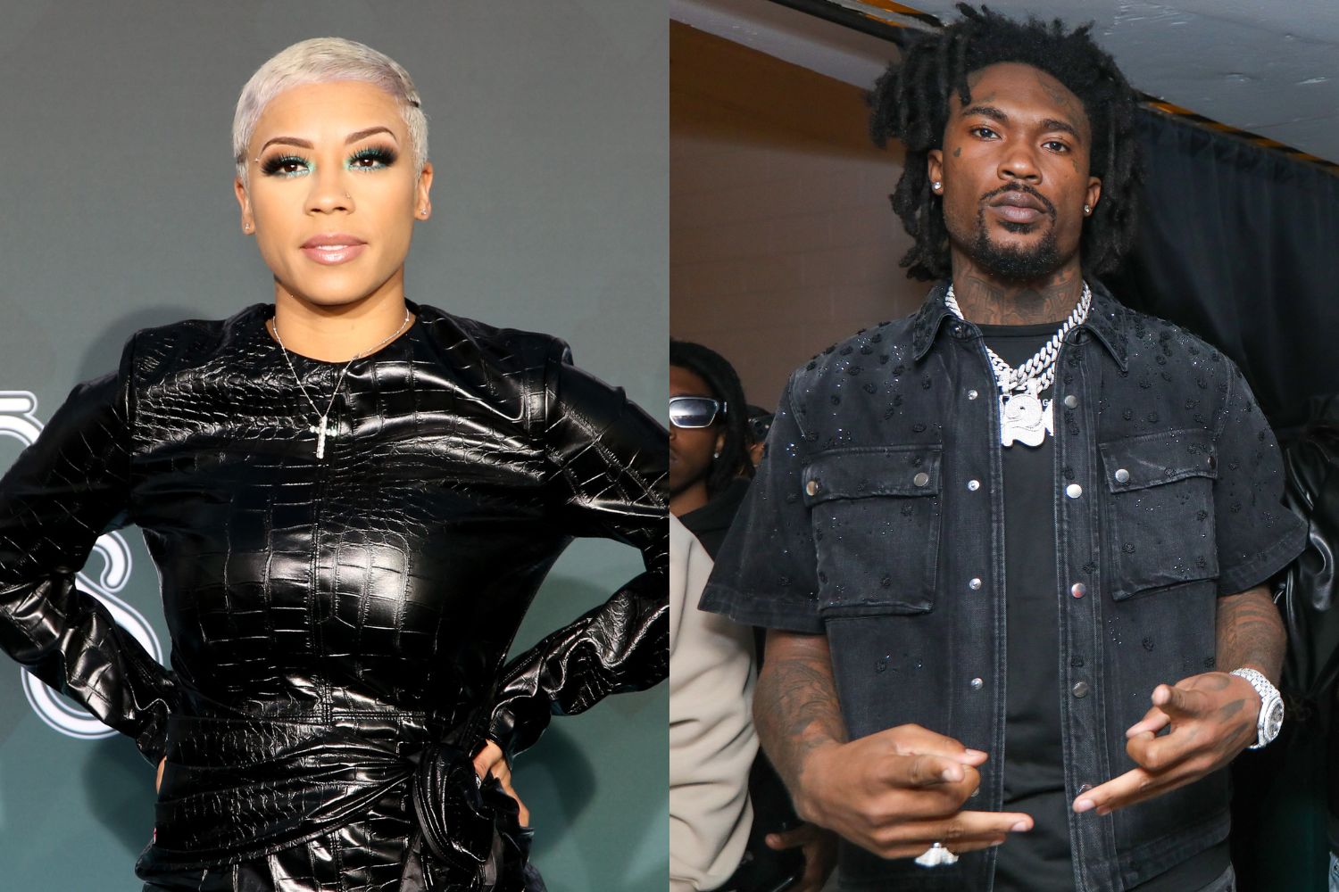 Keyshia Cole Pops Out In Vegas With Her Man