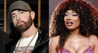All Love? Social Media Shares Mixed Reactions After Eminem Name-Drops Megan Thee Stallion On New Song (WATCH)