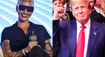 Amber Rose Doubles Down On Her Decision To Endorse Donald Trump In Presidential Election Despite His Recent Conviction