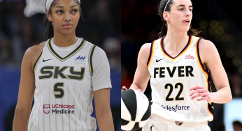Angel Reese Reacts After She’s Hit With A Flagrant Foul For Striking Caitlin Clark In Attempt To Block Her Shot (Videos)