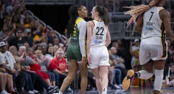 Oop! Caitlin Clark Says She’s Getting “Hammered” In WNBA By Other Players (VIDEOS)
