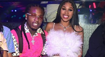 Congratulations! Jacquees Proposes To Deiondra Sanders At Baby Shower For Their Unborn Son (WATCH)