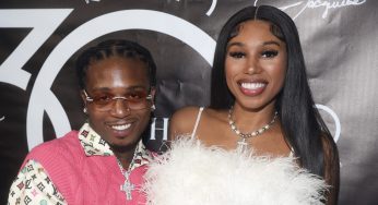 Come Thru, Then! Deiondra Sanders & Jacquees Share Their Maternity Photos