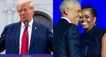 Now, Sir! Donald Trump Calls Out Barack And Michelle Obama For Taking “Personal” Jabs At The DNC (VIDEO)