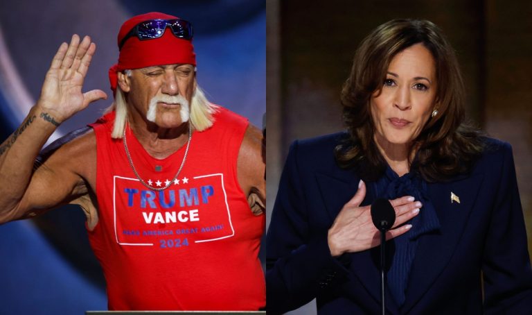 Hulk Hogan Kamala Harris Body Slamming Wrestling Ohio Video