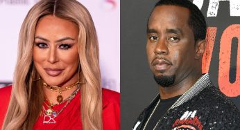 Wayment! Aubrey O’Day Teases 2013 Song Using Diddy As The Cover Art (LISTEN)