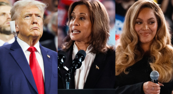 Oop! Donald Trump Speaks About Beyoncé Sharing A Speech At VP Kamala Harris’ Rally Instead Of Performing (VIDEO)