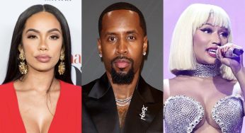 Social Media Thinks Erica Mena Has Reacted To The Footage Of Safaree At Nicki Minaj’s ‘Pink Friday 2’ Concert In Miami
