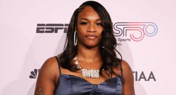 Poppin’ Out! Claressa Shields Shares Message About “Upgrading” Along With Photos In High-Slit Dress
