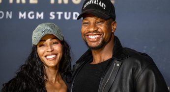 Fit & Foine! Jonathan Majors & Meagan Good Shut Down The Internet With Jaw-Dropping Abs (PHOTOS)