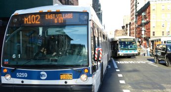SAY WHAT?! Shocking Video Shows MTA Bus Dangling Off Of Overpass Following Crash 