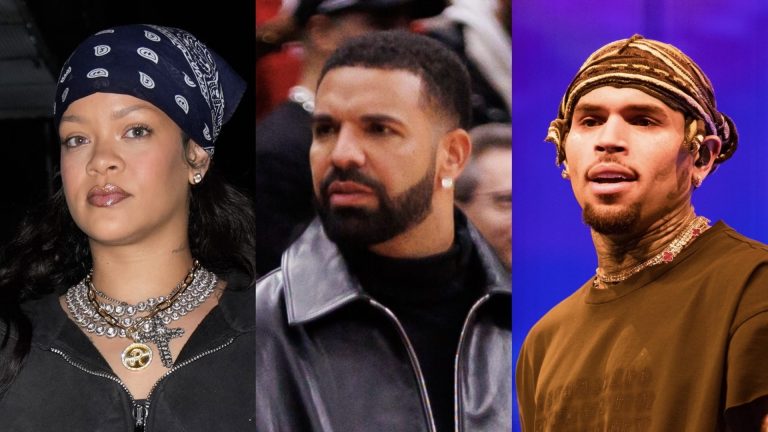 Oop! Social Media Is Debating Whether Rihanna Was Throwin' Shade At Drake Or Chris Brown After She Said THIS In Video (WATCH)