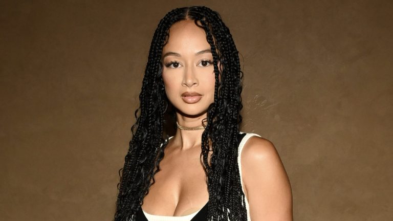 Social Media Goes IN With Reactions To Photo Of Draya Michele Alongside Her Eldest Son Kniko At Houston Rockets Game