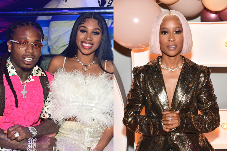 Deiondra Sanders Drops THIS Response After Being Questioned About Her Absence From Jacquees & Dej Loaf's Pics