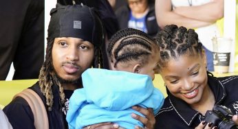 Oop! Social Media Is Crackin’ UP At Footage Of Baby Halo Puttin’ The Paws On DDG (WATCH)