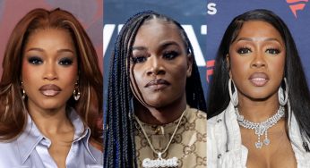 Oop! Keke Palmer Raises Eyebrows After Asking Claressa Shields THIS Question About Remy Ma (VIDEO)