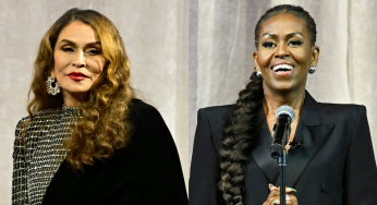 Get It Ladies! Social Media Is Loving THIS Video Of Tina Knowles & Michelle Obama  Dancing (VIDEO)