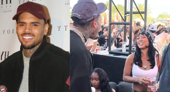 What’s Tea?! Social Media Sounds OFF After Chris Brown & Karrueche Tran’s Friendly Energy At Coachella (VIDEO)