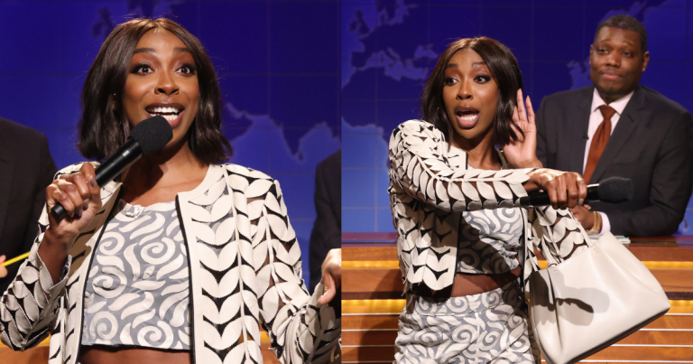 Social Media Reacts To SNL Crowd Shout Cursing Word Amid Ego Nwodim’s ‘Weekend Update’ Sketch