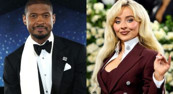 Usher Apologizes To Sabrina Carpenter’s Dad For Met Gala Cherry Feed (PHOTOS)