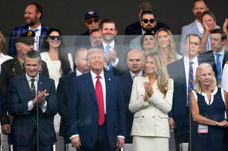 Donald Trump Military Parade Nationwide No Kings Protests Display 45 Million