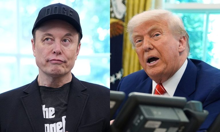 Elon Musk President Donald Trump Big Tax Break Bill Disgusting Abomination