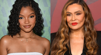 Okay! Halle Bailey Links Up With Tina Knowles For Lit Night At Beyoncé’s ‘Cowboy Carter’ Paris Tour Stop (VIDEO)