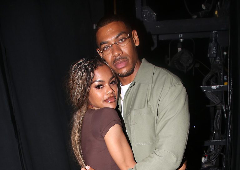 Teyana Taylor & Aaron Pierre Give Peek At Date-Night With Dim Lights & Spicy Energy