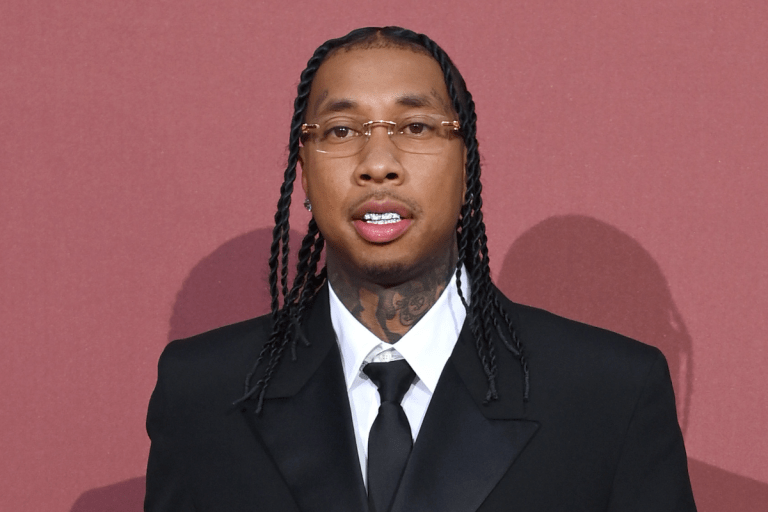Daddy Duties! Tyga & His Son King Cairo Look Like Twins In New Photo