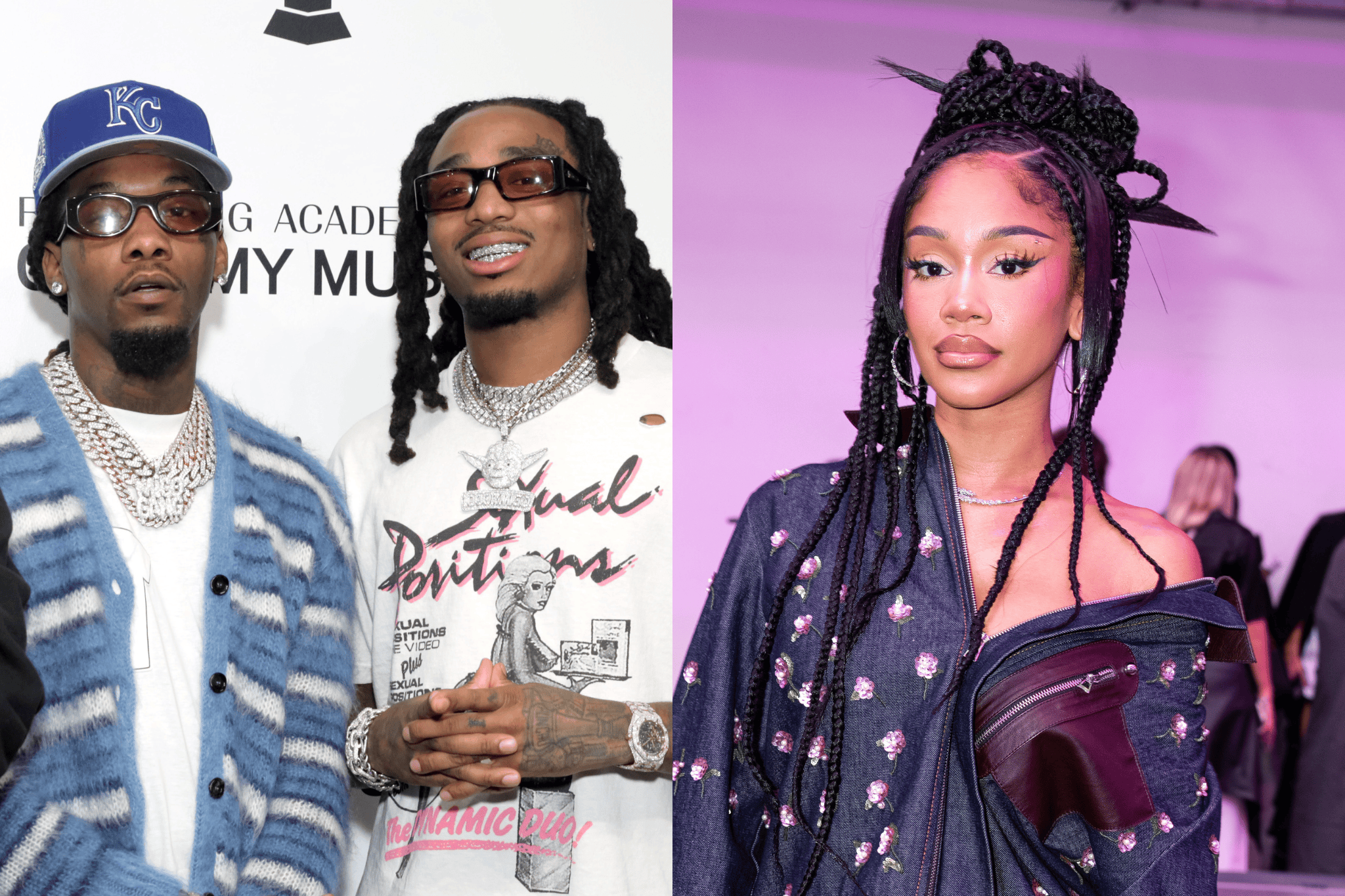 Offset Denies He Fell Out With Quavo Over Seeing Saweetie