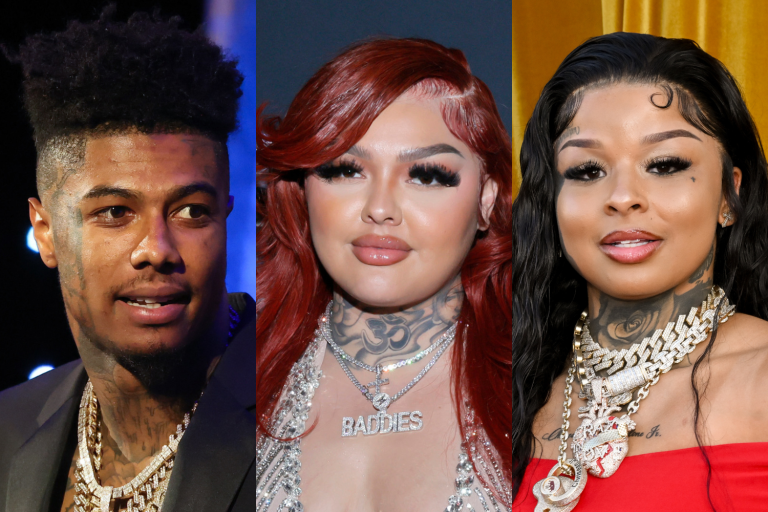 Blueface Drags Jaidyn Alexis For Not Holding It Down After Chrisean Rock Accuses Her Of Begging For Cash