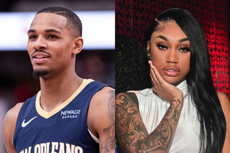 Whew! Dejounte Murray Calls Out Jania Meshell For Allegedly Prioritizing Club Life Over Her Future With Him (PHOTOS)