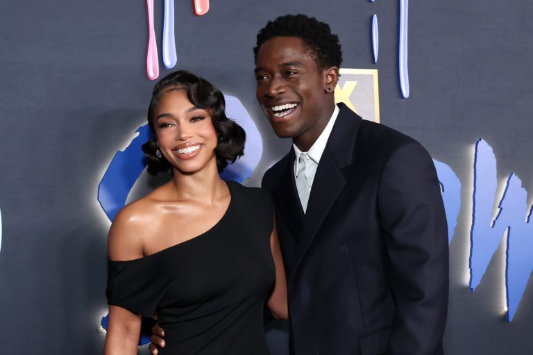 Lori Harvey & Damson Idris Serve MAJOR Couple Vibes In Cozy Club Flicks