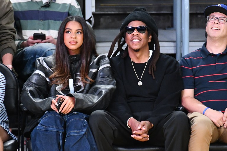 Mood Forever! Blue Ivy & Jay-Z Break The Internet With Their Daddy-Daughter Date & Courtside Style (PHOTOS)