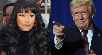 Stickin’ Beside Him! Social Media Pops OFF After Nicki Minaj Praises Donald Trump For Rising Above Challenges (VIDEOS)