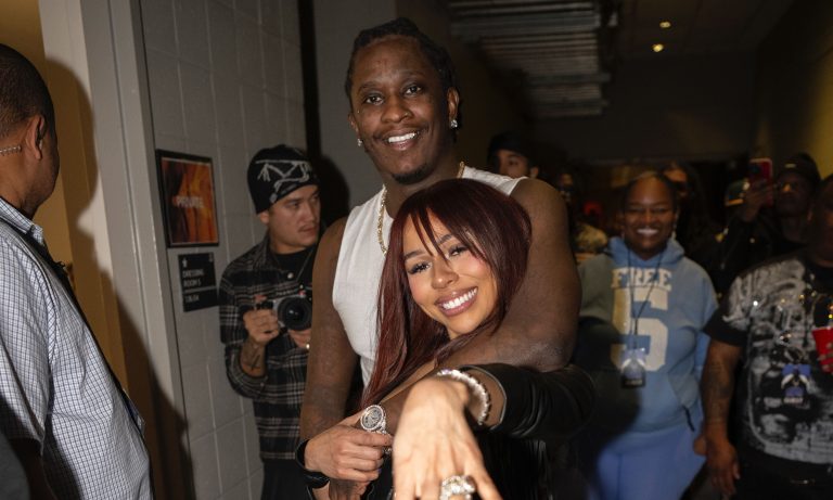Congrats! Young Thug Proposes To Mariah The Scientist During ATL Show & Fans Are Loving Her Pink Diamond Ring (WATCH)