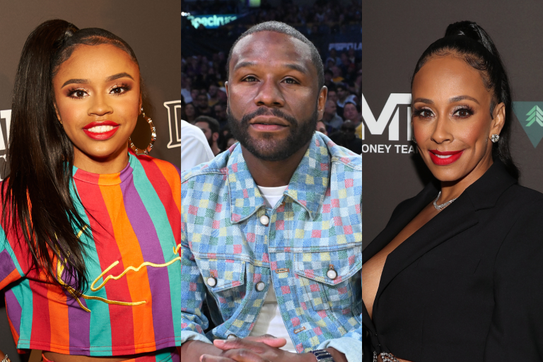 Family Goals! Yaya Mayweather, Floyd & Melissia Rene Go All Out For KJ With Basketball-Themed Birthday Bash (VIDEO)