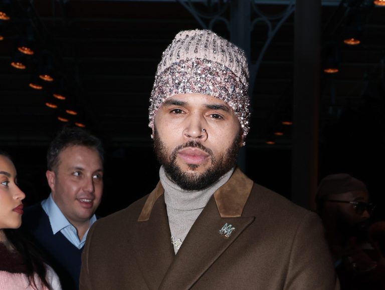 Fans Speculate Chris Brown's Alleged Boo Jada Wallace Is Pregnant After Paris Fashion Week Pop-Out