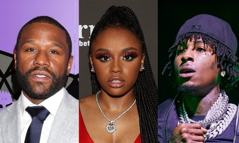 Yaya Mayweather Calls Out NBA YoungBoy's Absence While Crediting Her Father Floyd For Helping Raise Their Son KJ 